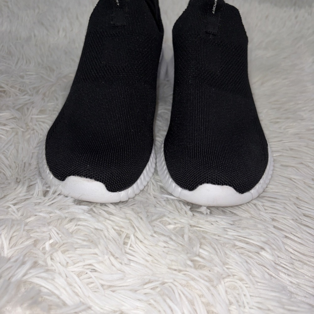 Skechers Sport Sneakers Women's Size 8 Black Slip On Hands Free Comfort Shoes - Picture 6 of 10